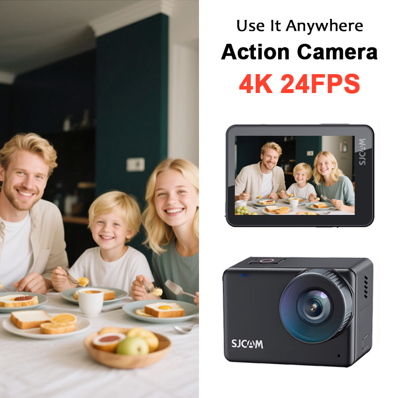 Drone Camera Action - SJCAM SJ10X Waterproof Action Camera Anti-Shake