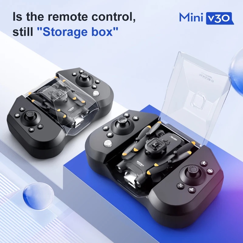 Mini V30 WiFi  With 4K HD Dual - Drone Camera 4K ulasan dan harga