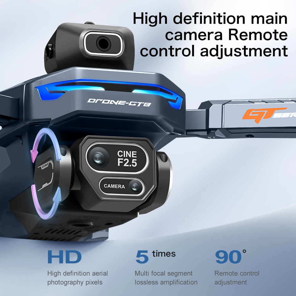 NEW GT8 HD RC Drone 4K Profess - Drone Camera Professional ulasan dan harga