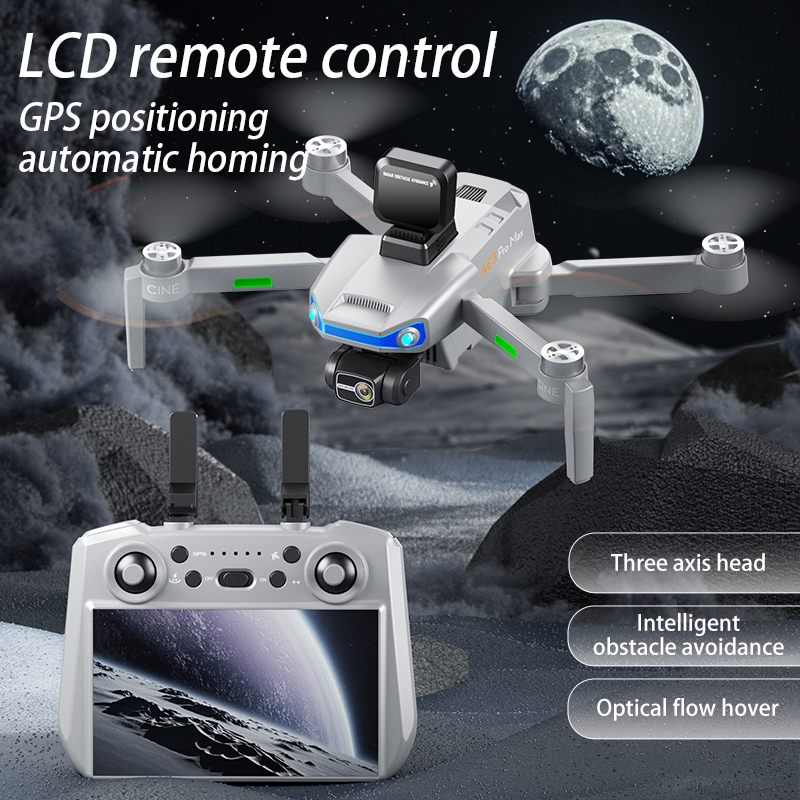 AE3 PRO Max NEW LCD SC GPS Dro - Drone Camera Professional ulasan dan harga