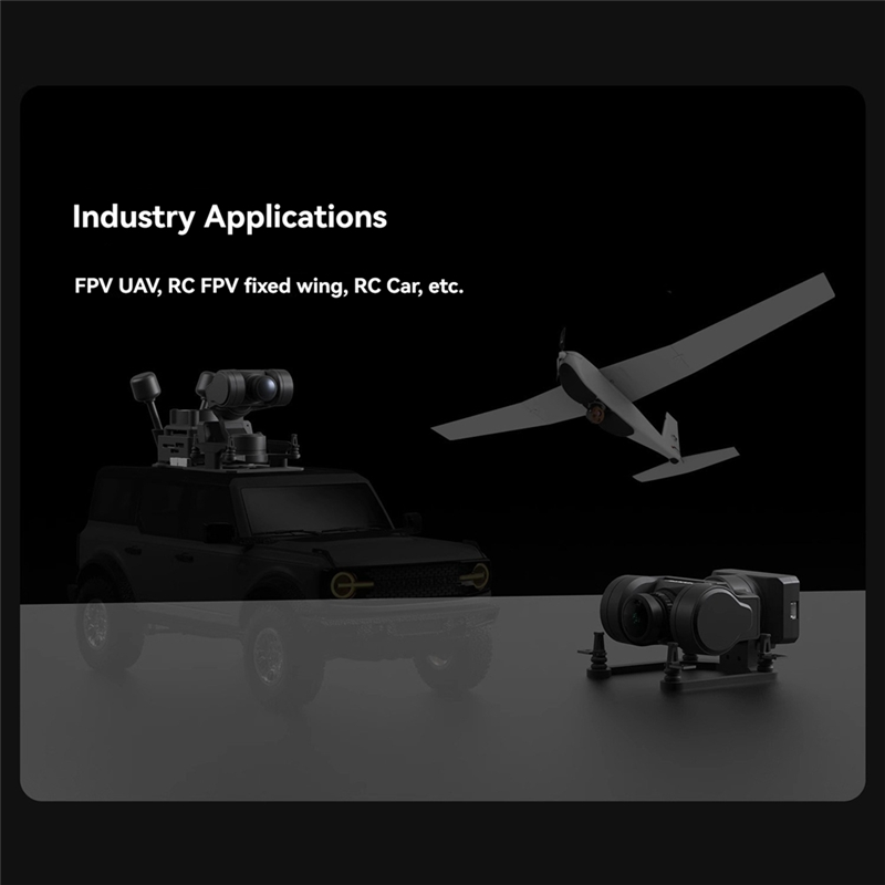 FGGS-GM1 FPV Camera Gimbal Pan - Drone Camera Mount ulasan dan harga