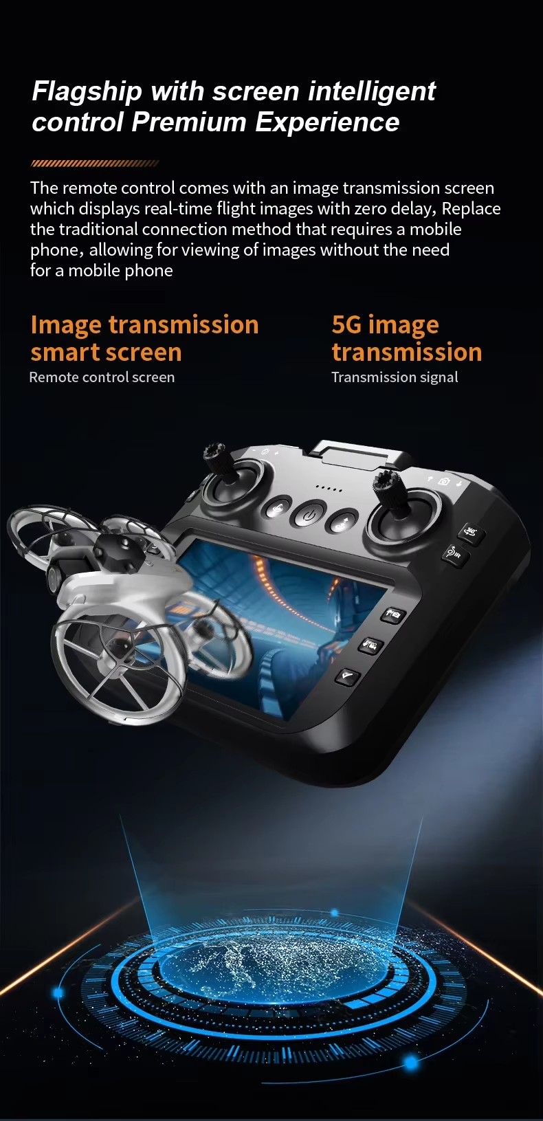 4.3-inch Large Screen Drone 8K - Drone Camera 4K ulasan dan harga