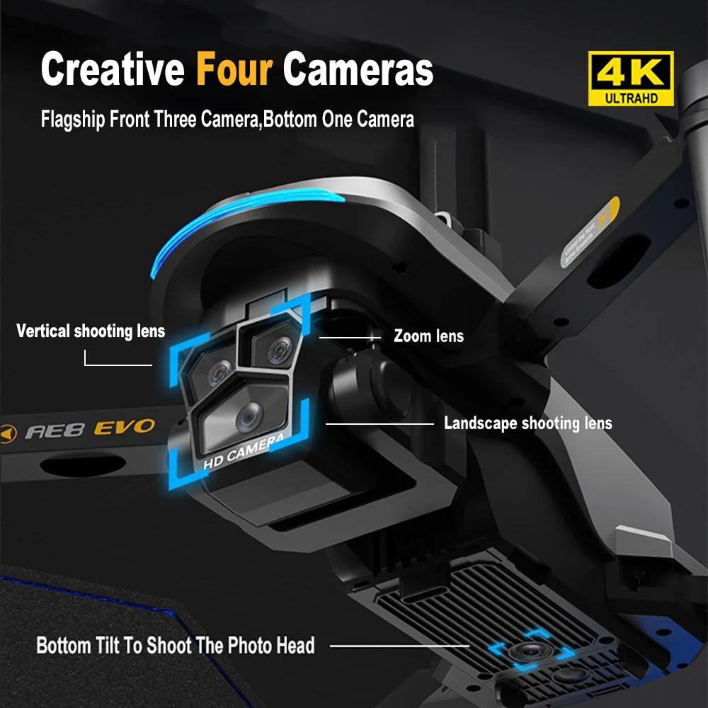 AE8 EVO Drone 4K Professional  - Drone Camera Professional ulasan dan harga