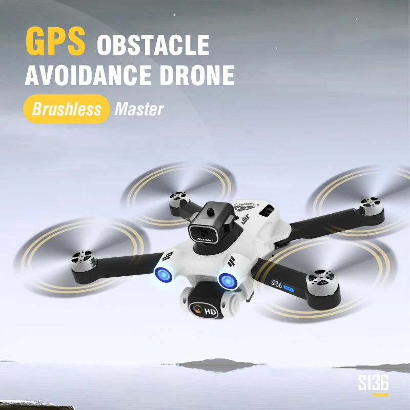 Drone S136 Pro Ultra Rc Drones - Drone Camera Mount ulasan dan harga