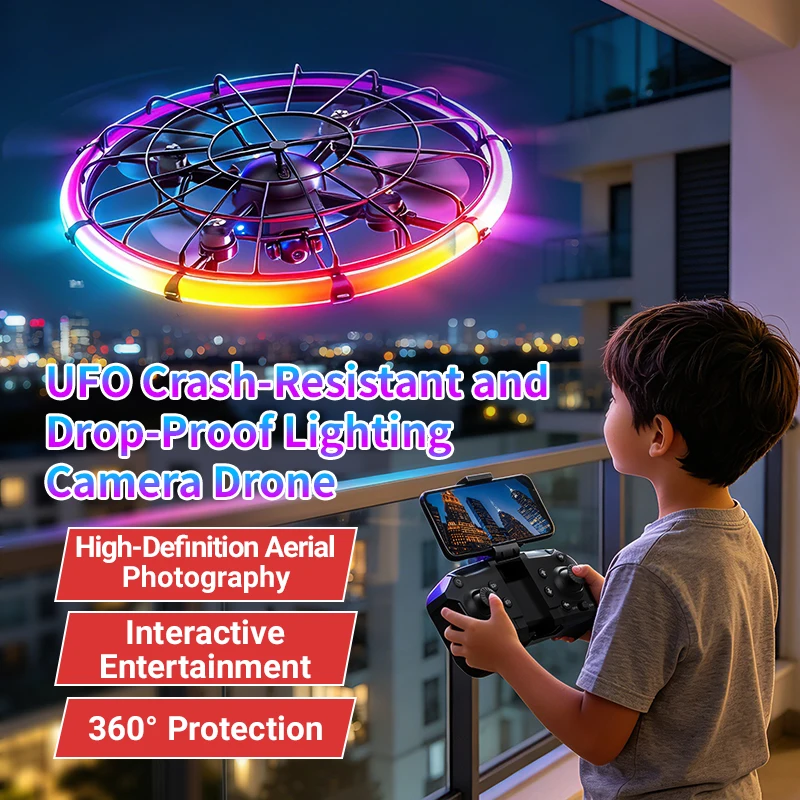 JJRC H145 UFO RC Drone with Du - Drone Camera Case ulasan dan harga
