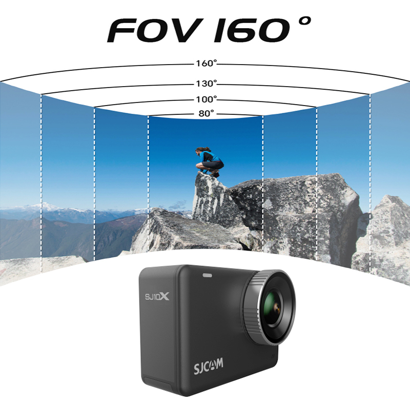 SJCAM SJ10X Waterproof Action  - Drone Camera Action ulasan dan harga